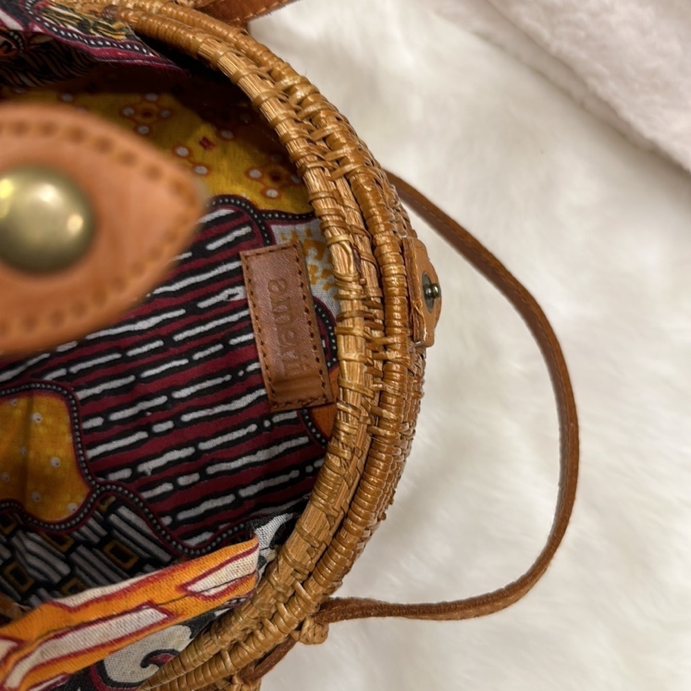 EUC Amerii Handwoven Rattan Bag - Picture 14 of 14
